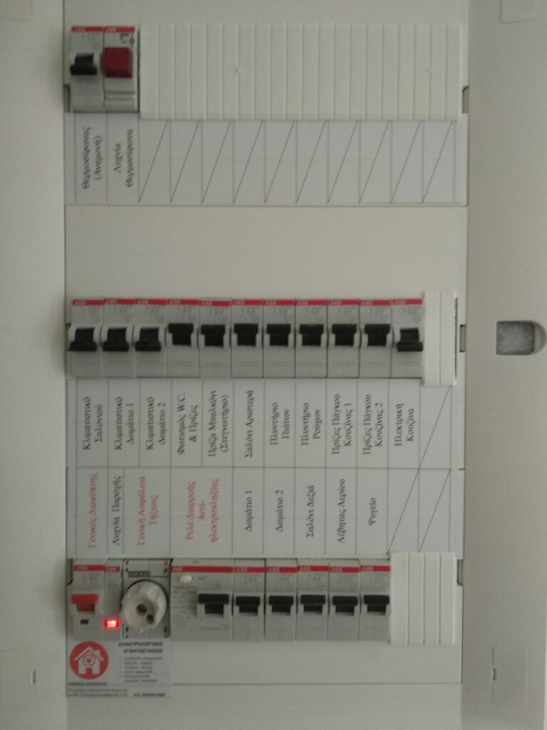 Ηλεκτρολογικός Πίνακας 2